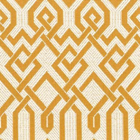 Brentano Keys Summerland Yellow Upholstery Fabric