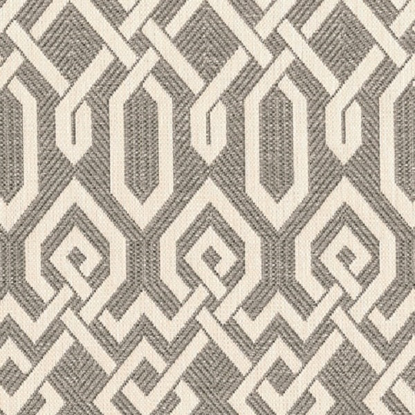 Brentano Keys Shark Gray Upholstery Fabric