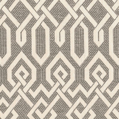 Brentano Keys Shark Gray Upholstery Fabric