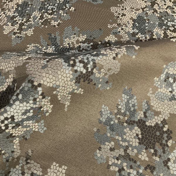 HBF Digital Bloom Hydrangea Grey Upholstery Fabric