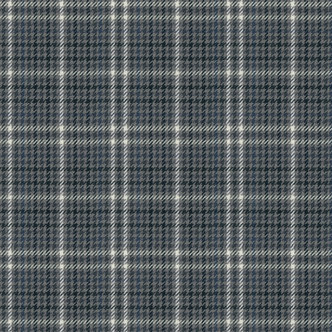 Pallas Sherlock Tuxedo Gray Upholstery Fabric