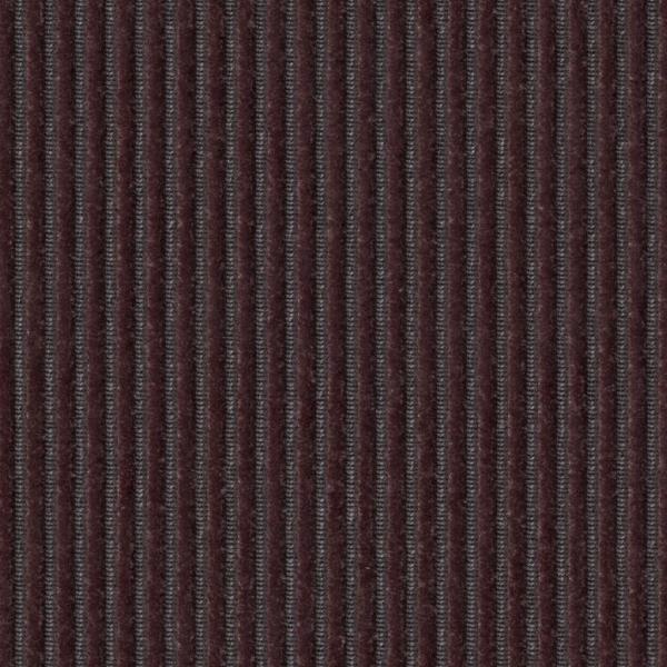 Remnant of Designtex Velvet Corduroy Dark Lilac Upholstery Fabric