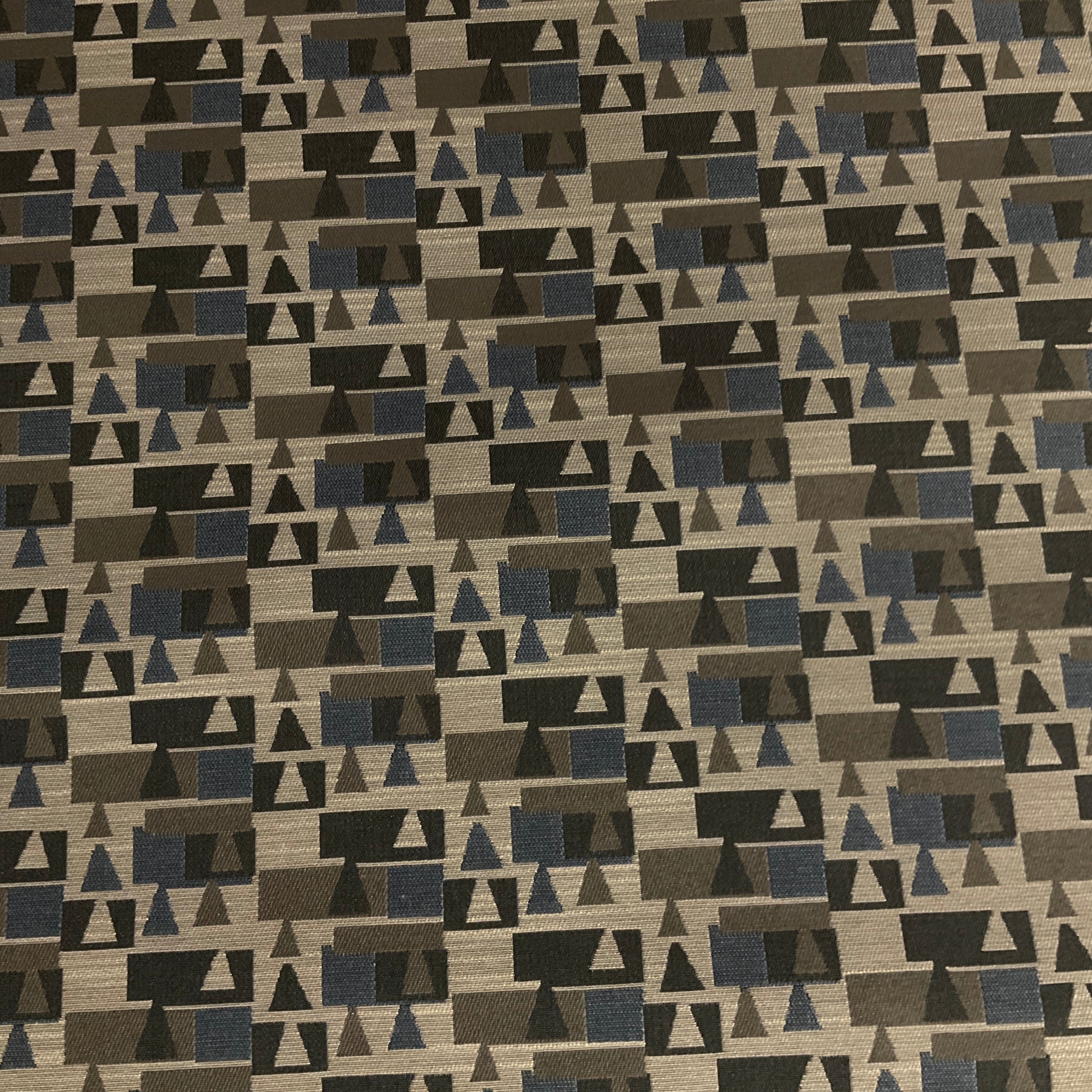 Remnant of CF Stinson Leaps and Bounds Stride Brown Upholstery Fabric