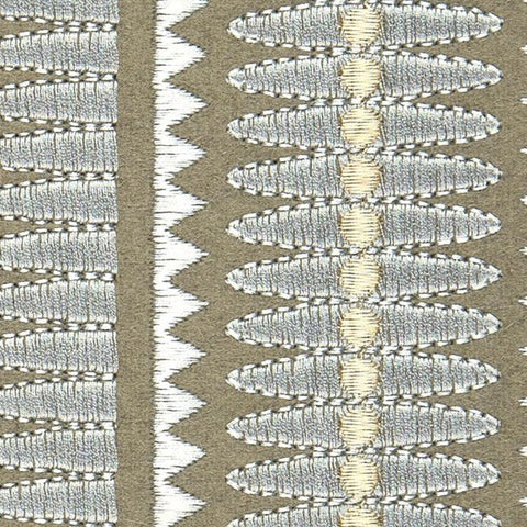 Pollack Adorn Platinum Gray Upholstery Fabric