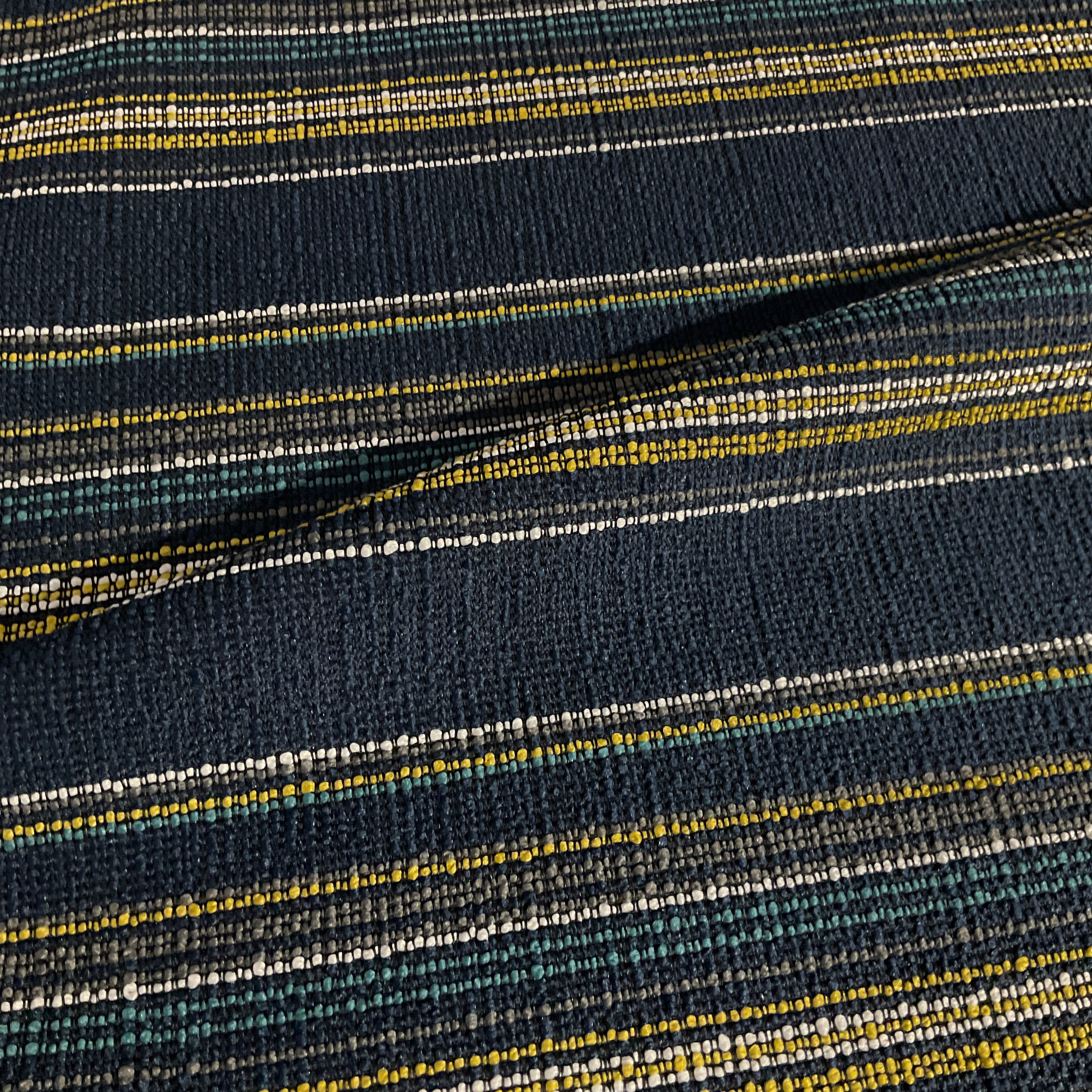 Remnant of Arc-Com Raya Midnight Upholstery Fabric