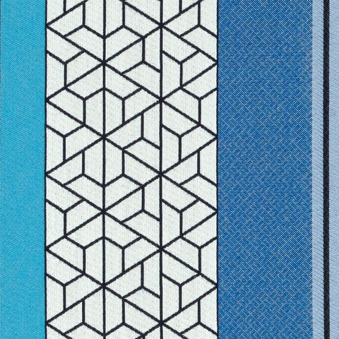 Remnant of Carnegie Triad Stripe 42 Sunbrella Upholstery Fabric