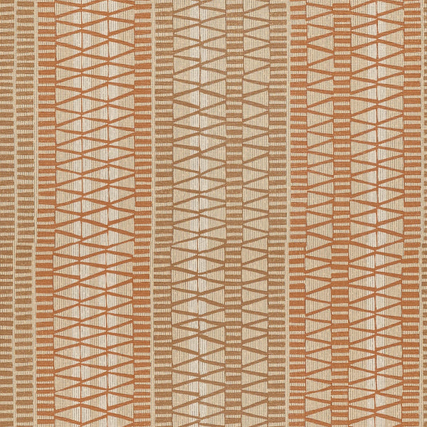 Remnant of Arc-Com Kuba Cinnamon Upholstery Vinyl