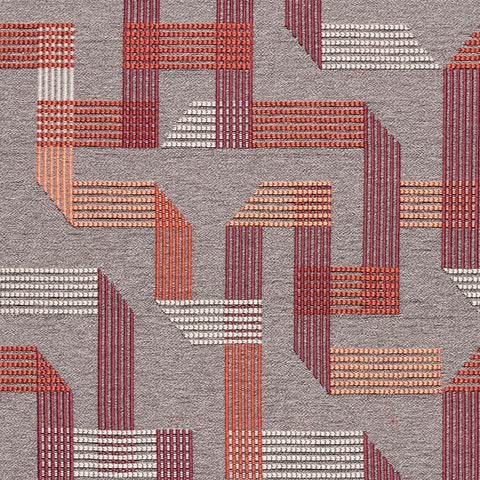 Arc-Com Infrastructure Salmon Upholstery Fabric