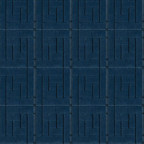 Arc-Com Paxton Baltic Blue Upholstery Fabric