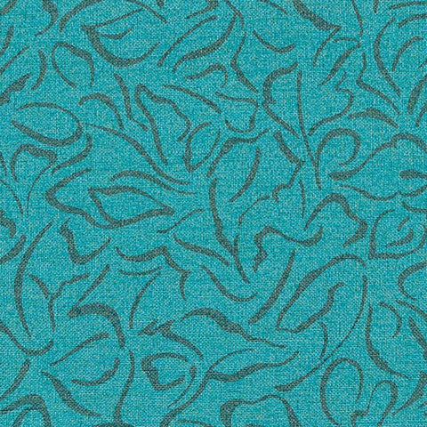 Arc Com Arabesque Caribbean Blue Upholstery Vinyl