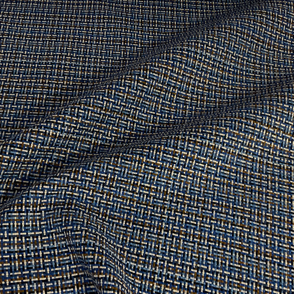 Arc-Com Pixel Sapphire Blue Upholstery Fabric