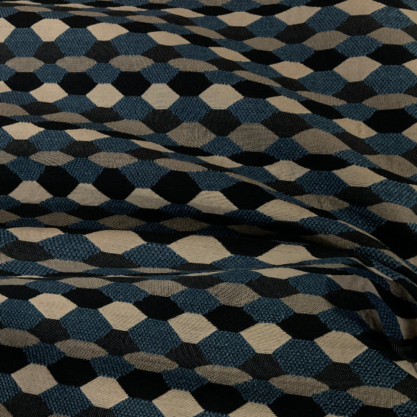 Arc Com Spinnaker Blueberry Blue Upholstery Fabric