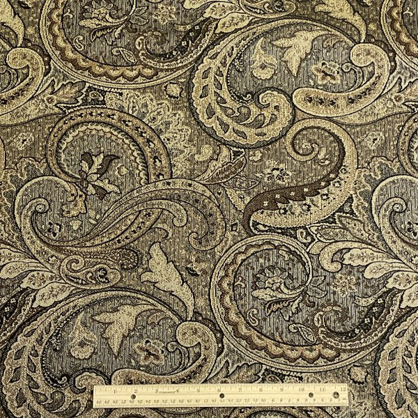 Augustine Onyx Upholster Fabric Yardage