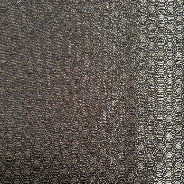 Chain Link Luxury Chocolate Upholstery Fabric
