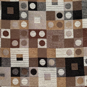 Checkers Chestnut Upholstery Fabric