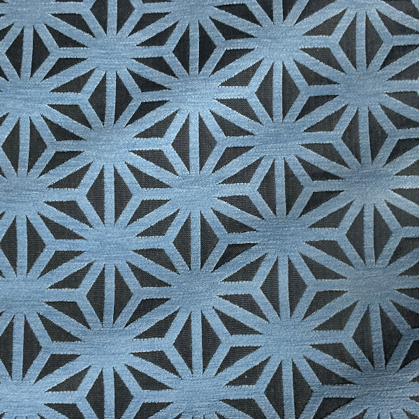 Arc-Com Kirigami Sky Blue Upholstery Fabric
