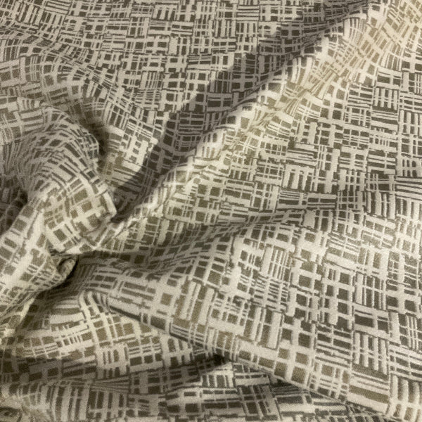 Duvaltex Big City Rome Brown Upholstery Fabric