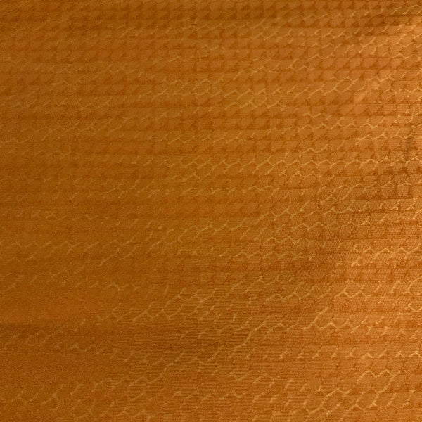 Snakeskin Sunset Textured Orange Upholstery Fabric
