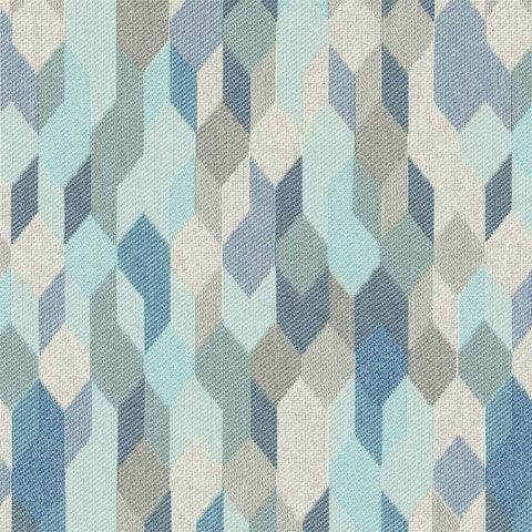 Architex Hive Laurel Blue Upholstery Fabric