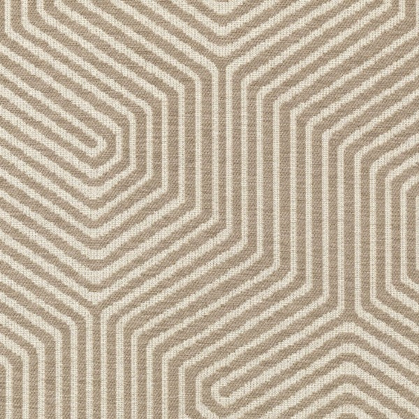Remnant of Carnegie Labyrinth 1 Upholstery Fabric