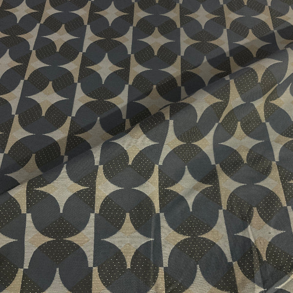 Maharam Cartouche Horizon Gray Upholstery Fabric