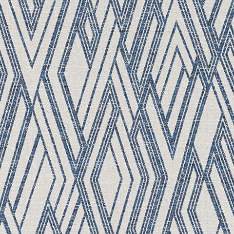 Remnant of CF Stinson Zanzibar Delft Outdoor Upholstery Fabric