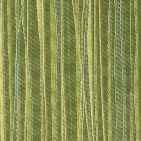 Luna Sketch Stripe Aphid Green Upholstery Fabric