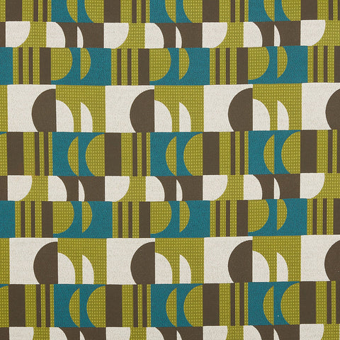 Pallas Groove Avocado Green Upholstery Fabric