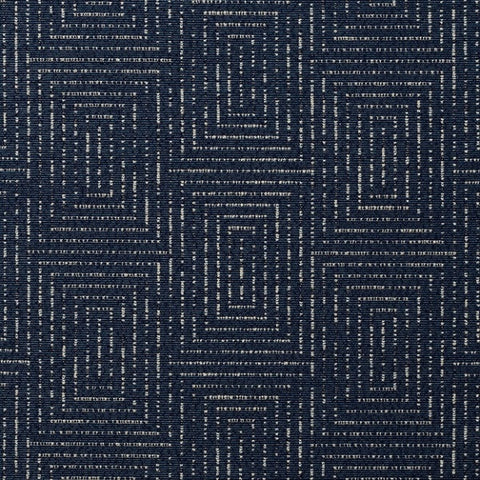Wolf Gordon Cora Navy Blue Upholstery Fabric