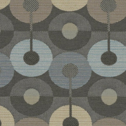 Mayer Circumference Blue Skies Upholstery Fabric