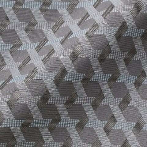 Pallas Mosaic Obsidian Gray Upholstery Fabric