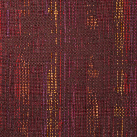 Momentum Radar Gamma Ray Red Upholstery Fabric