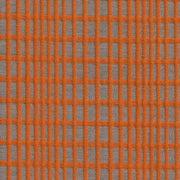 Remnant of Carnegie Relay 65 Orange Upholstery Fabric