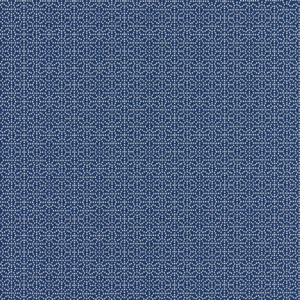 Remnant of Arc-Com Oculus Sapphire Upholstery Fabric