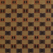 Arc-Com Abacus Crain Geometric Check Upholstery Fabric