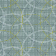 A woven designer upholstery weight fabric in blue and green tones. Suitable for sofas, chairs, pillows, headboards, designer bags and other upholstery craft projects.