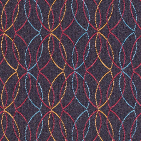Remnant of Arc-Com Cascade Amethyst Upholstery Fabric