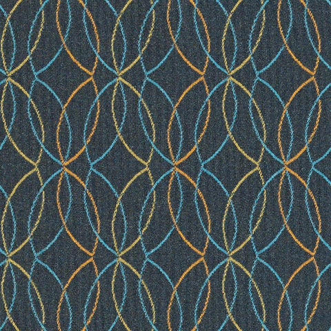 Remnant of Arc-Com Cascade Twilight Upholstery Fabric