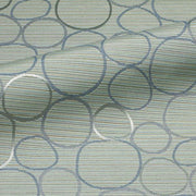 CF Stinson Bongo Oasis Modern Design Circles Blue Upholstery Fabric