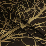 Element Tree Latte Designer Brown Drapery Fabric