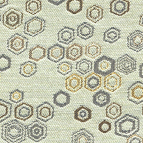Architex Upholstery Fabric Geometric Design Honeycomb Dundee