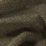Mayer Mosaic Taupe Geometric Circles Upholstery Fabric