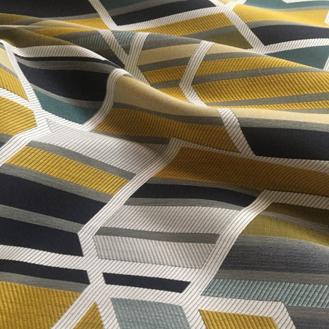 Remnant of Maharam Agency Citrus Yellow Upholstery Fabric