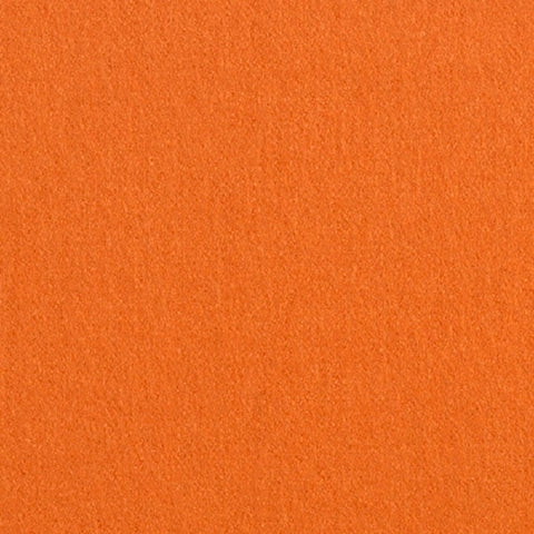 Knoll Felt Tangerine Orange Upholstery Fabric
