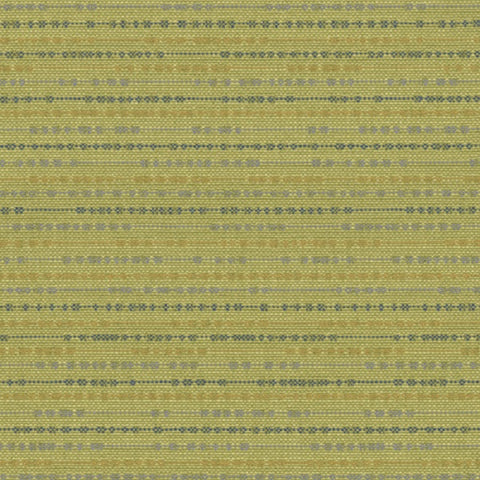 Knoll Bocce Spring Textured Stripe Green Upholstery Fabric