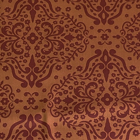 Burch Fabric Milas Red & Gold Upholstery Fabric
