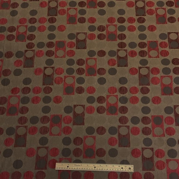 Burch Fabric Xavier Burgundy Upholstery Fabric