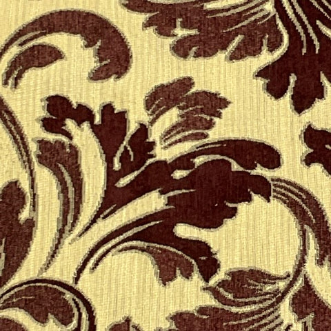 Burch Fabric Liz Burgundy Upholstery Fabric