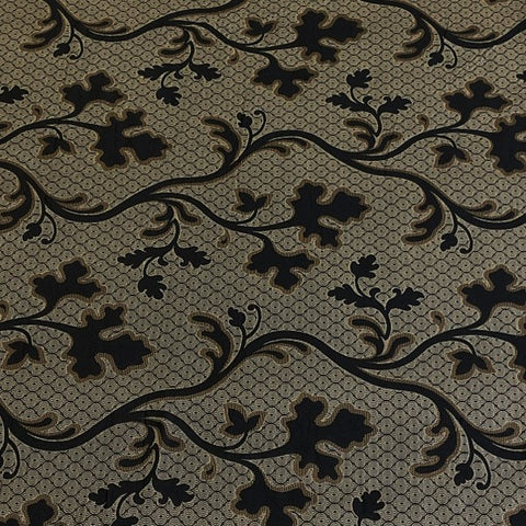 Burch Fabrics Zachary Black Upholstery Fabric