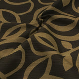 True Textiles Upholstery Fabric Modern Botanical Design Kiwi Fudge Toto Fabrics